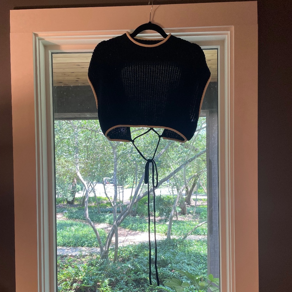 Zara Knitted Crop Top